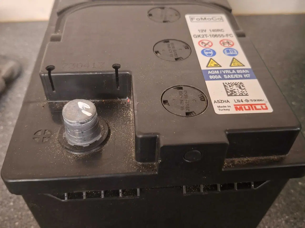 Billede 7 - Ford Varta batteri 80 amp agm (start stop)