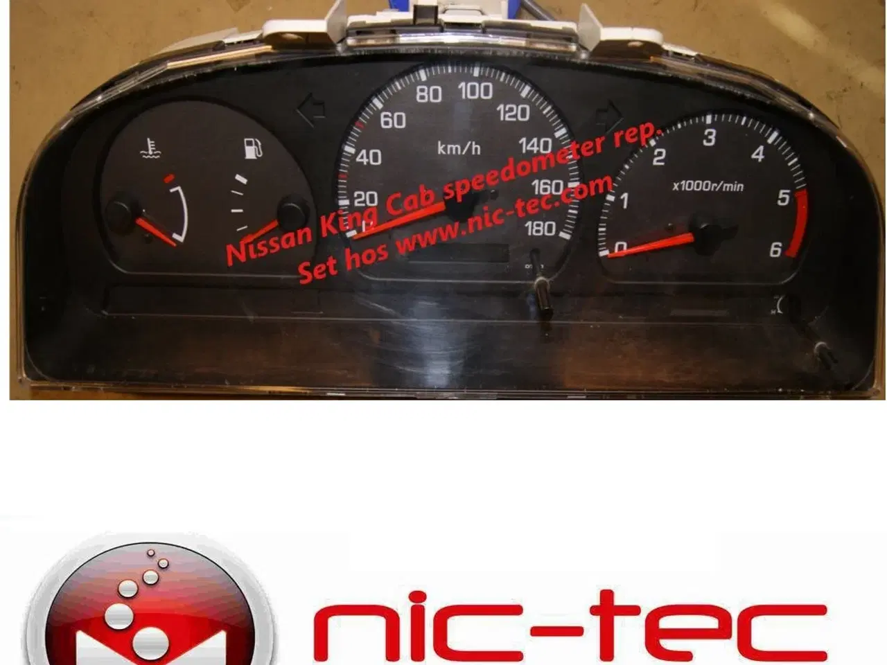Billede 1 - Reparation af speedometer og kombiinstrument til Nissan