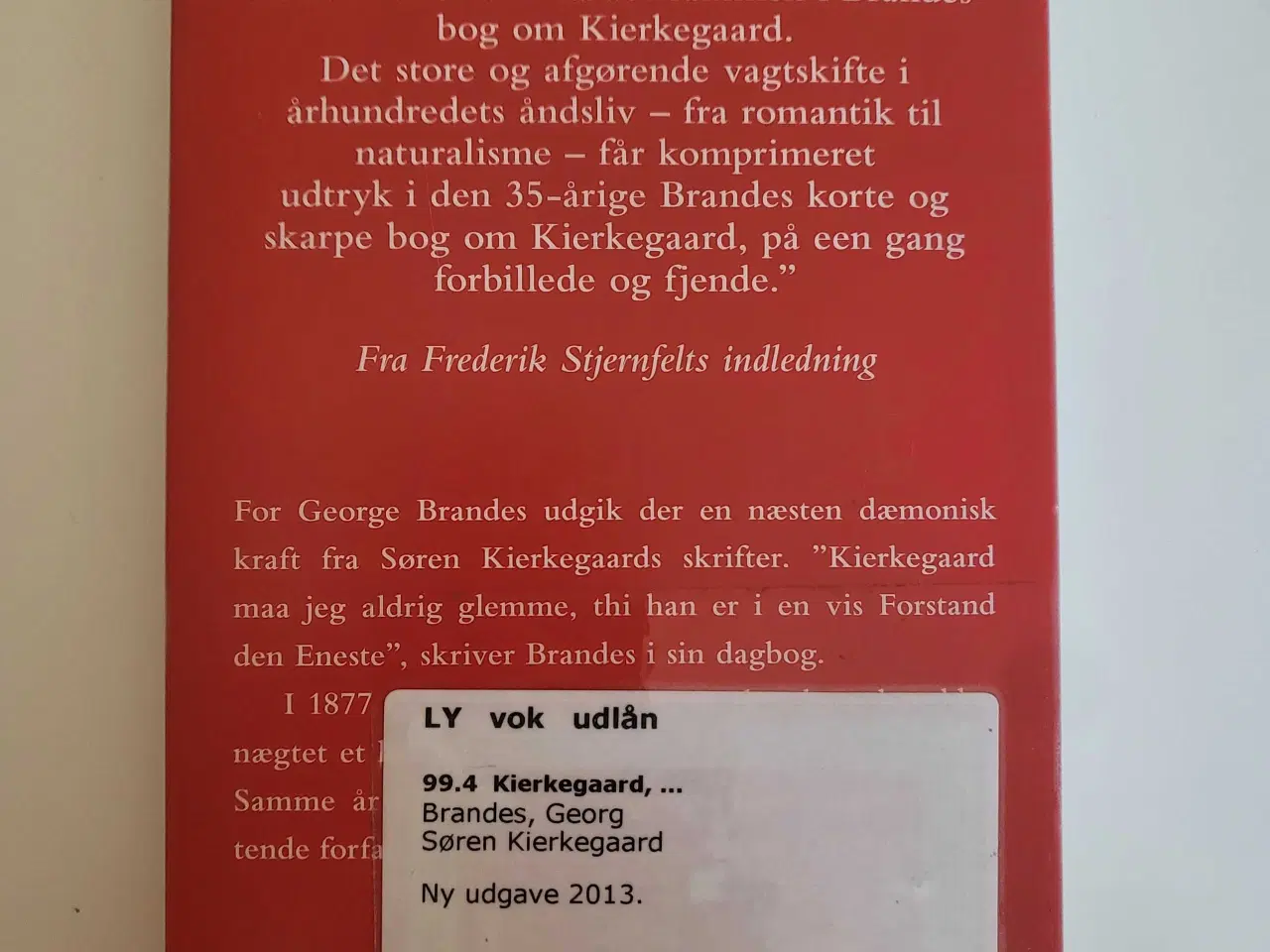 Billede 2 - Søren Kierkegaard. En kritisk fremstilling i grund