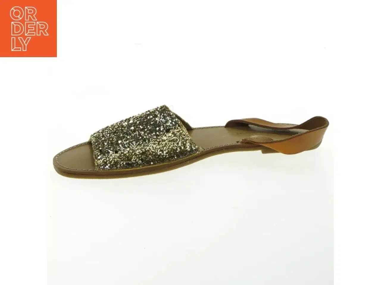 Billede 1 - Glimmersandaler fra Pieces (str. 39 )