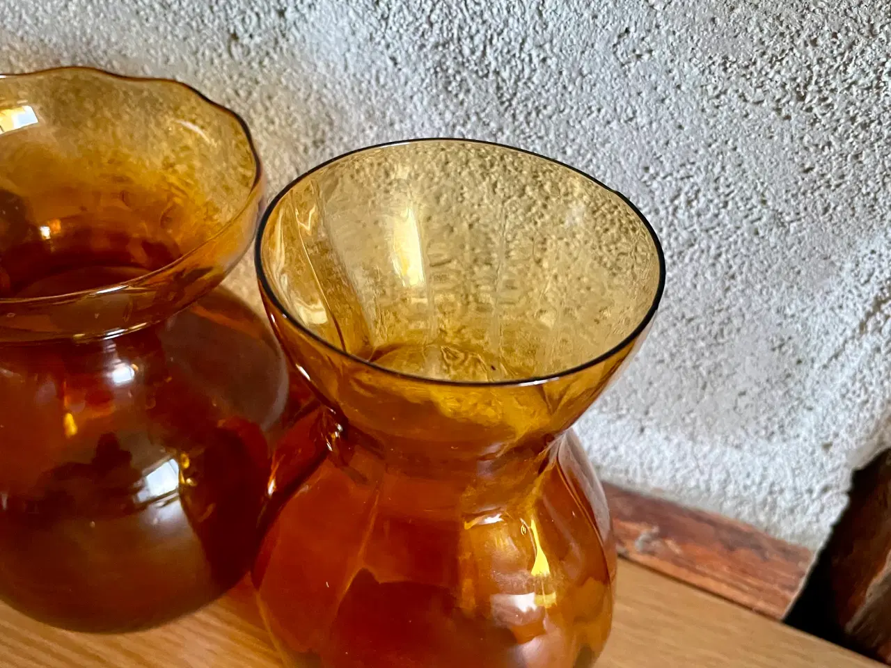 Billede 3 - Hyacint glas i rav farve