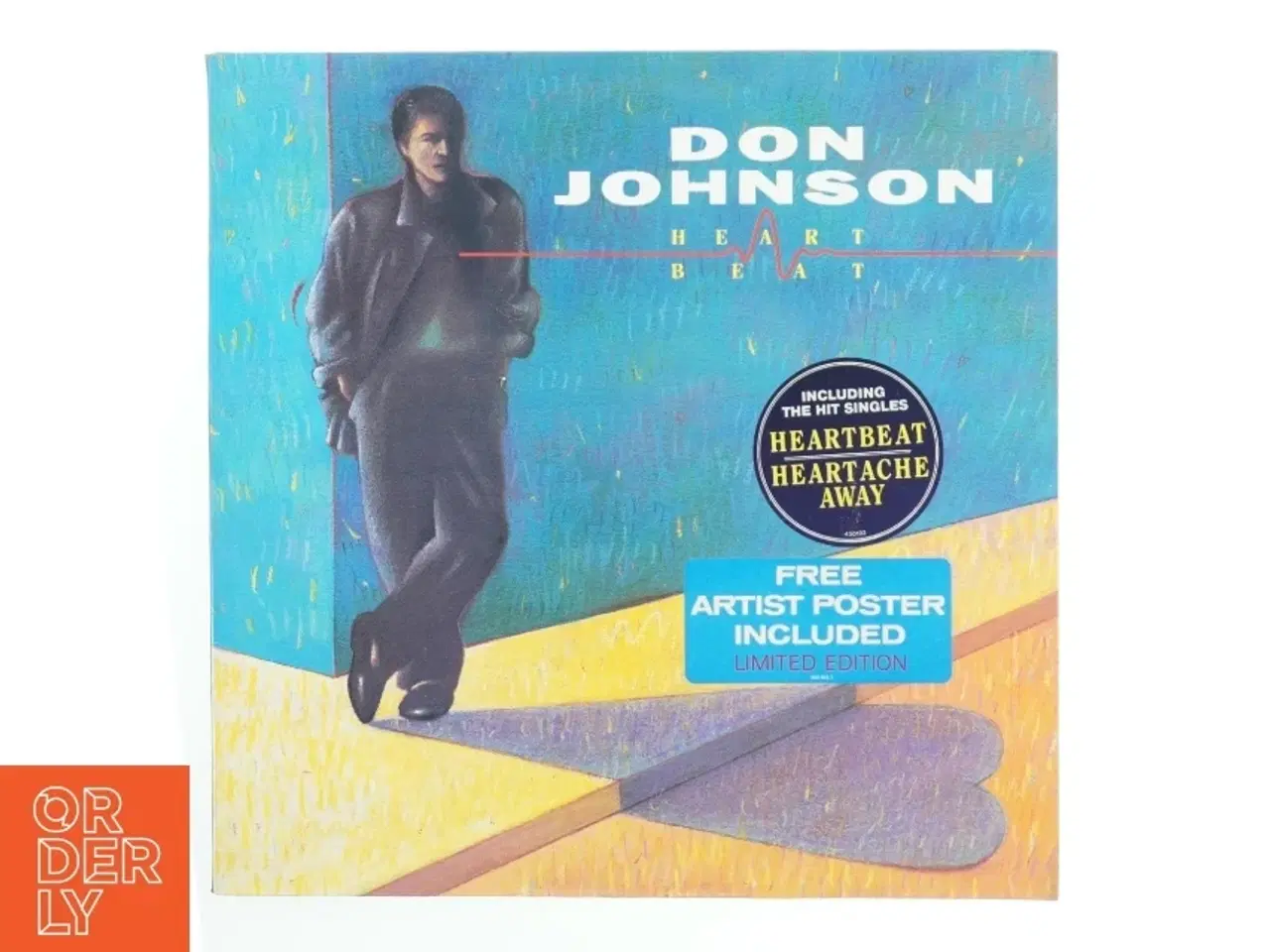 Billede 4 - Heartbeat album af Don Johnson fra Epic