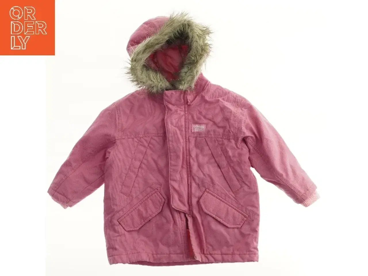 Billede 1 - Vinterjakke med hætte fra OshKosh (str. 92)