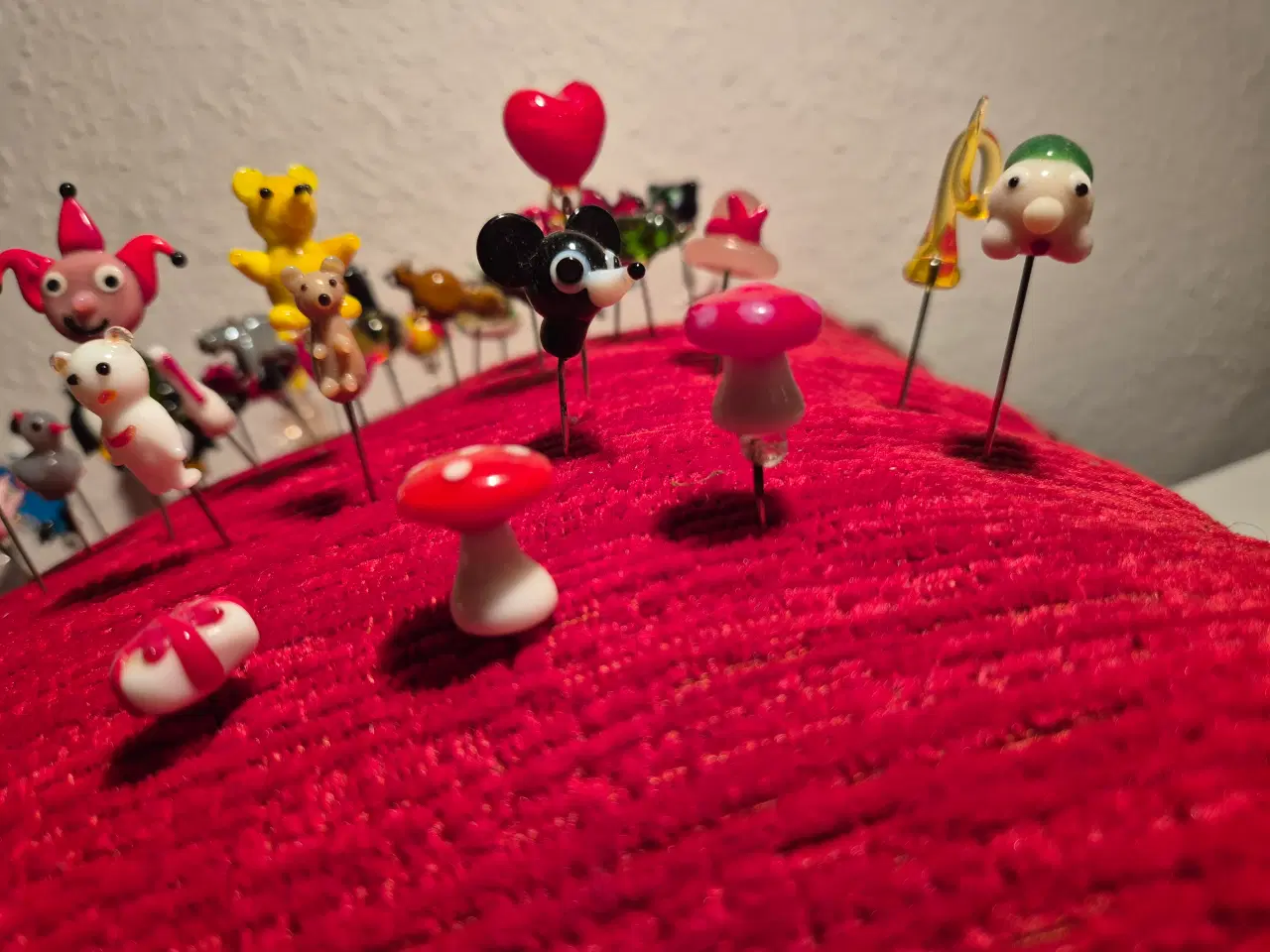 Billede 4 - Hattenåle med glaspynt