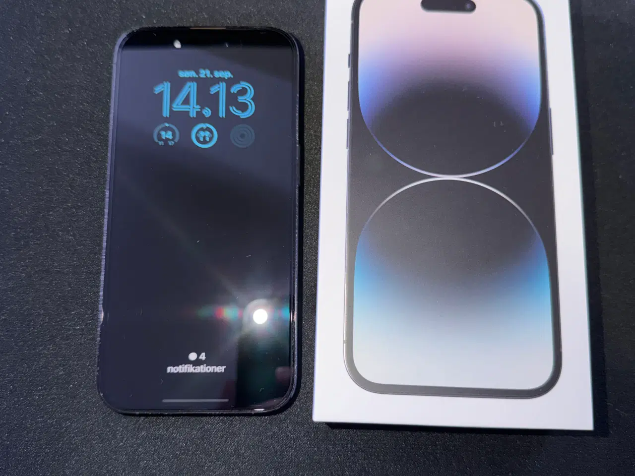 Billede 1 - Apple iPhone 14 Pro 128 GB Space black