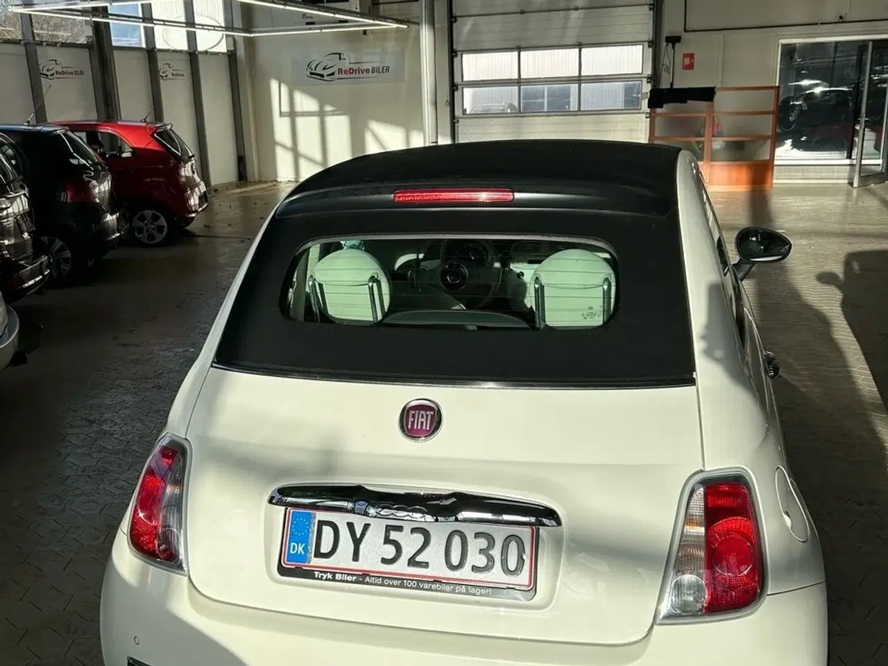 Billede 6 - Fiat 500C 0,9 TwinAir Pop 65HK Cabr.