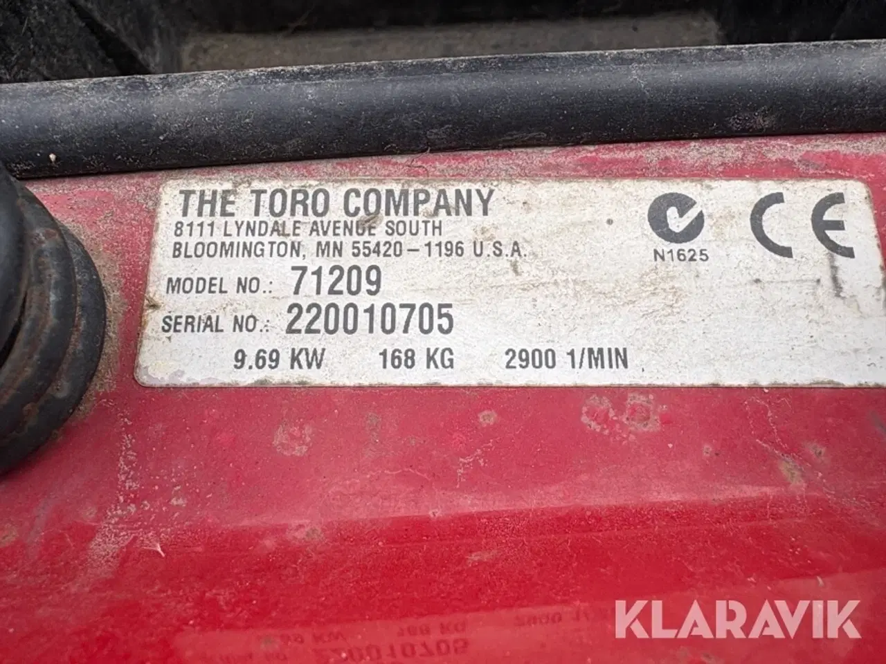 Billede 5 - Græsslåmaskine TORO Wheel horse 71209