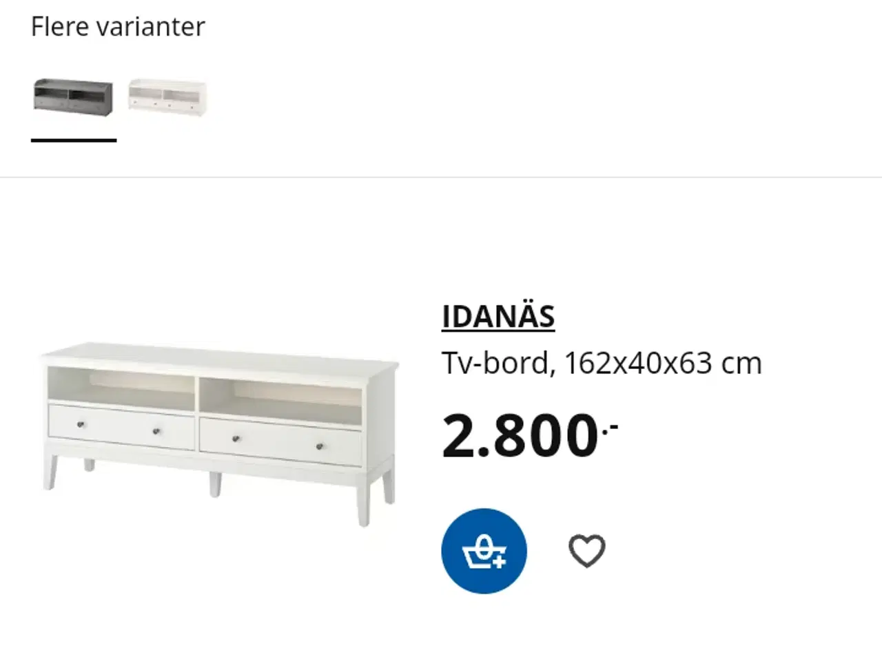 Billede 2 - Tv bord fra Ikea 