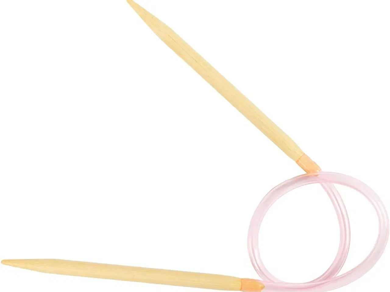 Billede 1 - Bambus Rundpind 40 cm, 6 mm - Glat og Behagelig