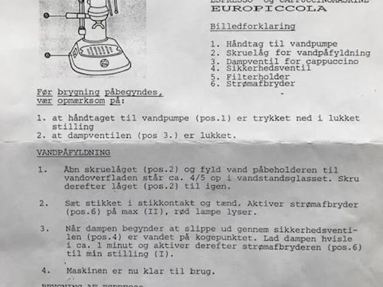 Billede 10 - Pavoni kaffemaskine