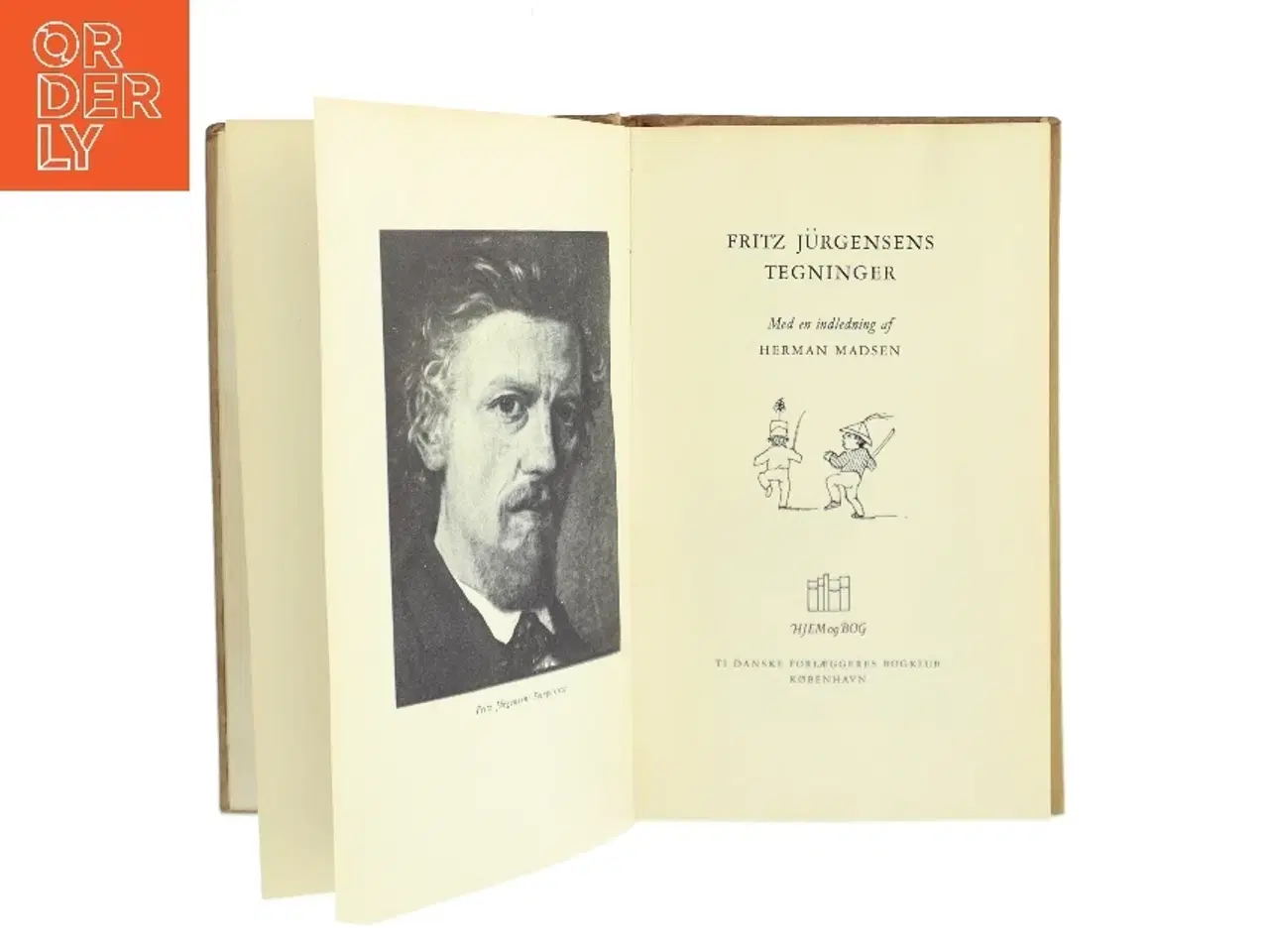 Billede 1 - Fritz Jürgensens Tegninger af Fritz Jürgensen (Bog)