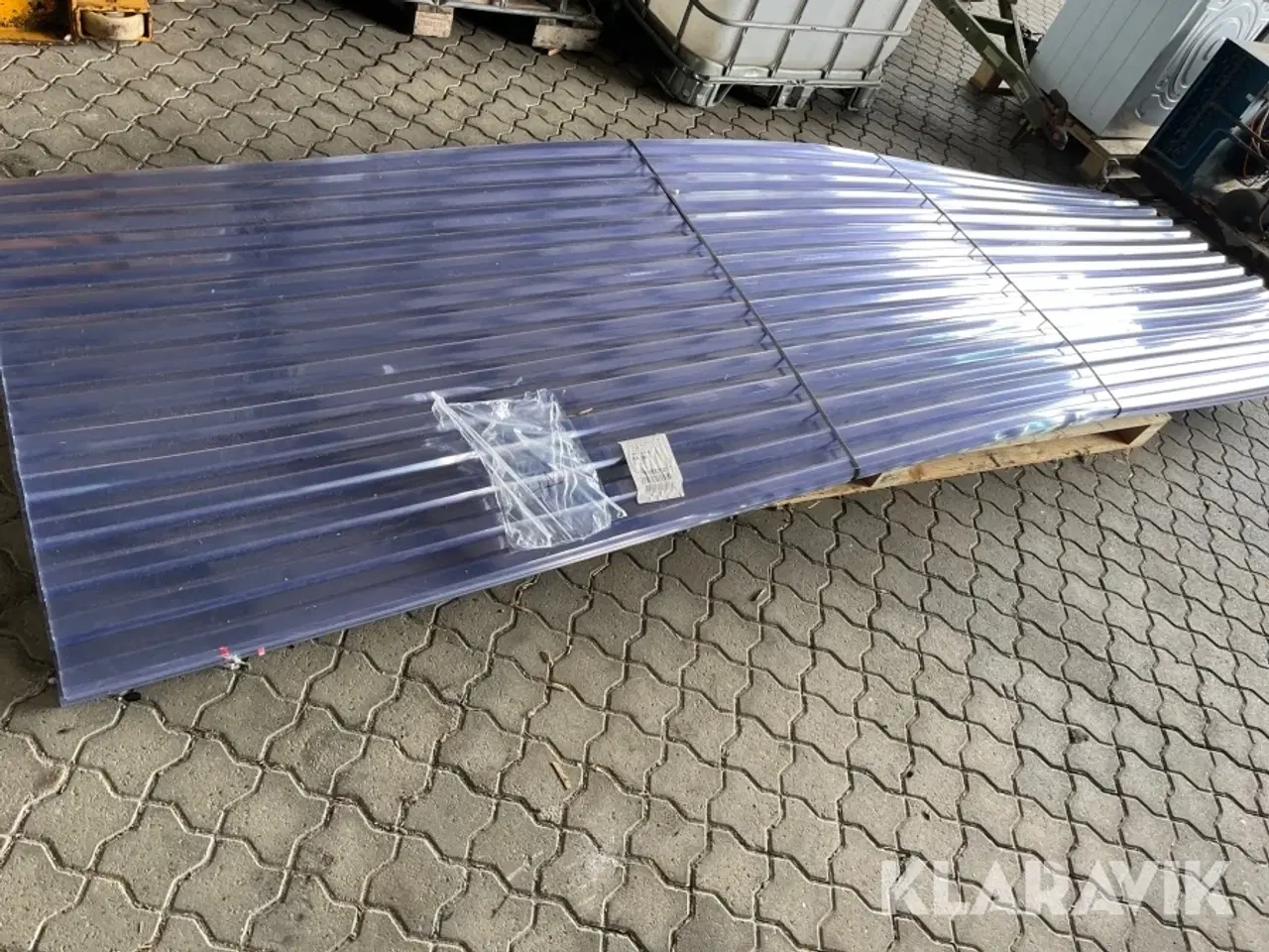Billede 9 - Trapezplader glasklar 20 styk