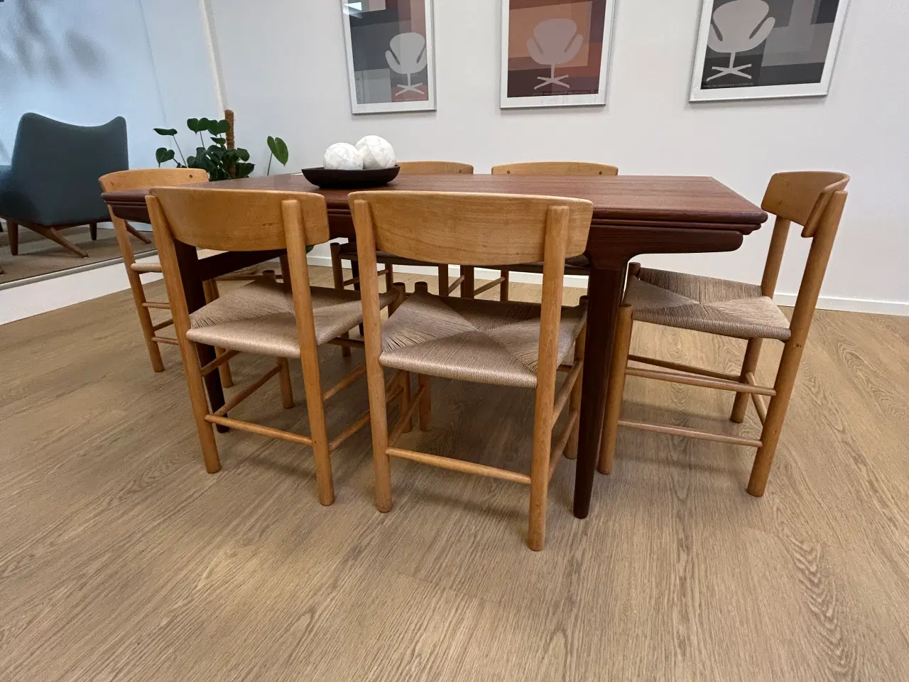 Billede 9 - Folkestole Bøg J39, design Børge Mogensen