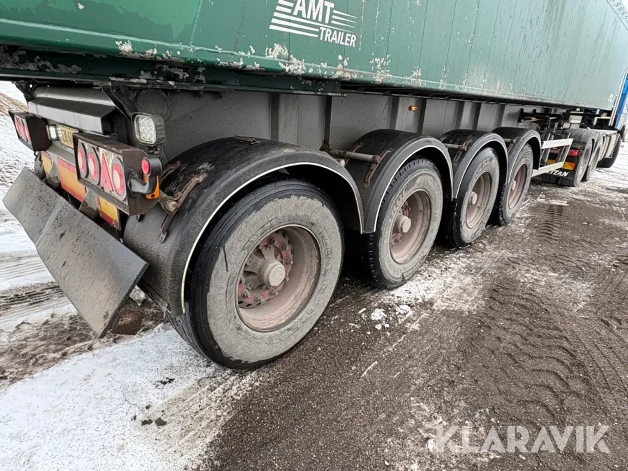 Billede 6 - Tiptrailer MTDK T736/00 4 akslet med alu kasse