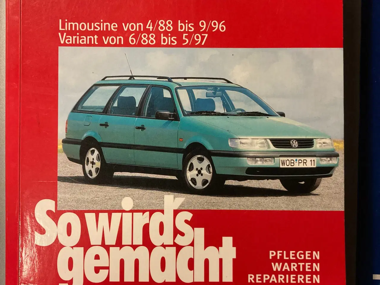Billede 1 - Reparationshåndbog VW Passat 88-97