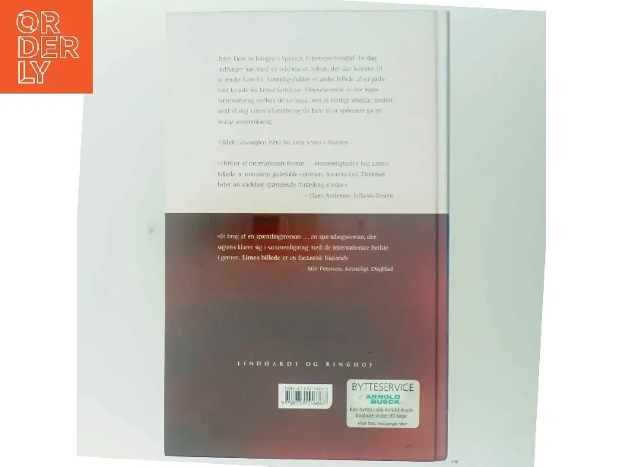Billede 3 - Lime's billede : roman af Leif Davidsen (Bog)