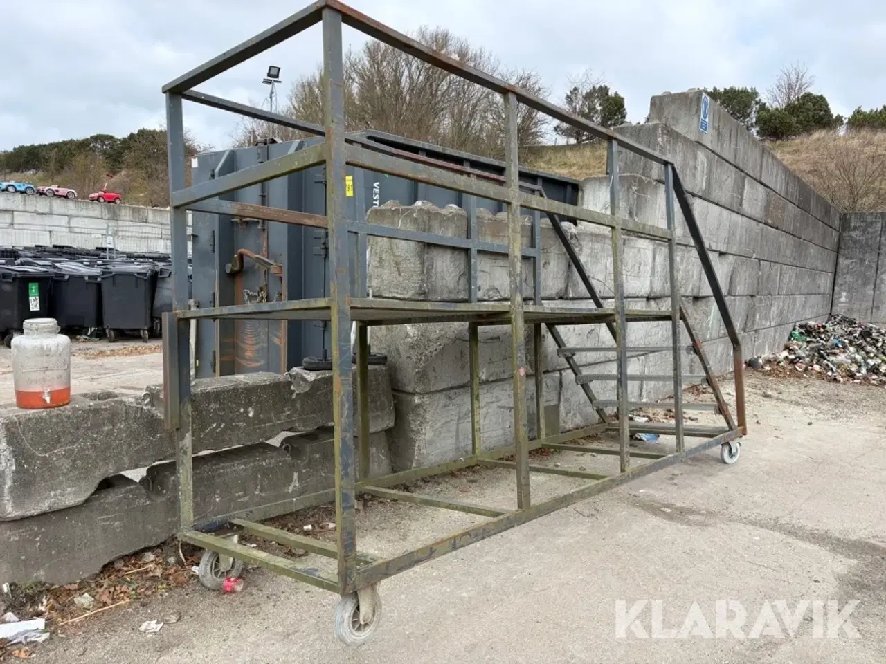 Billede 3 - Jern trappe