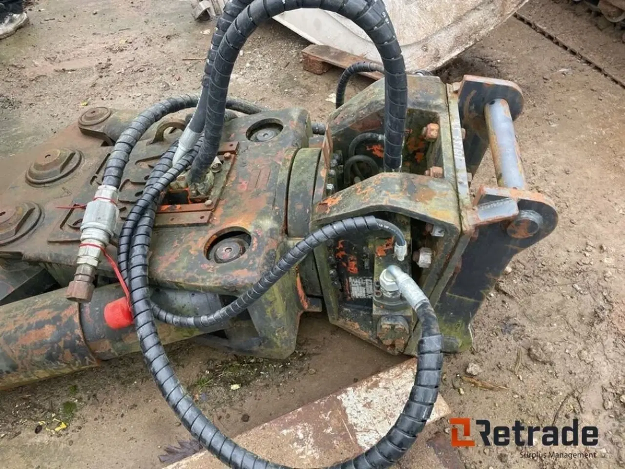 Billede 3 - - - - Betonsaks med jernklipper / Concrete shear with rebar cutter