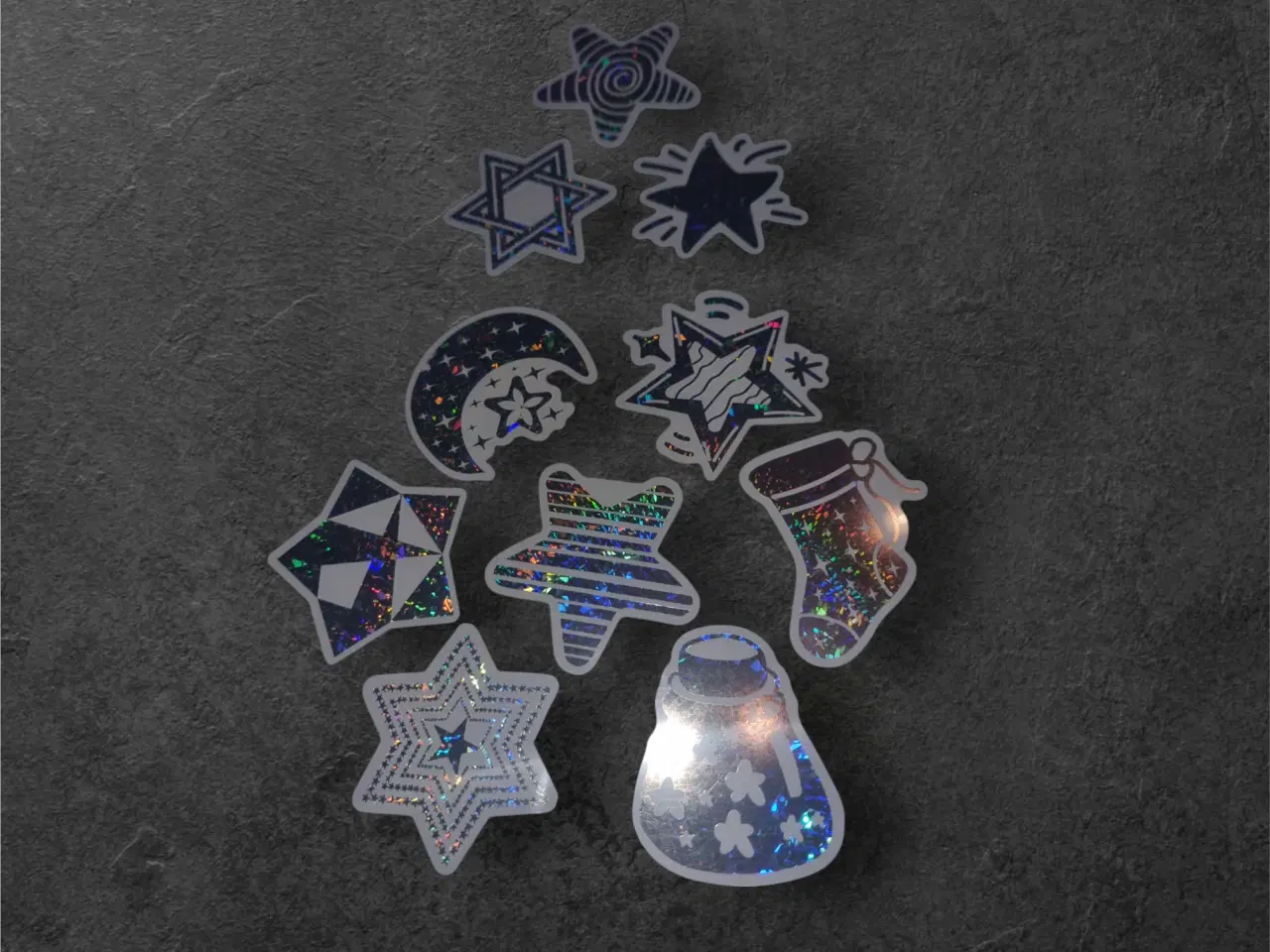 Billede 10 - Tegneserie Klistermærker i Sød Lyserød Stil Gør di