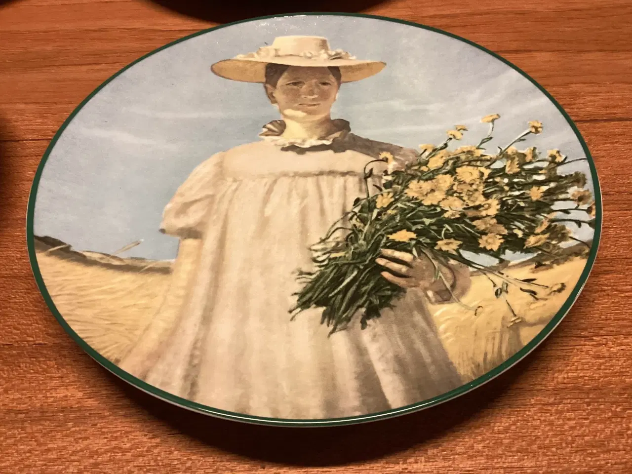 Billede 3 - Skagensmalerne, flotte platter, Ø 19,3cm, pr. stk.