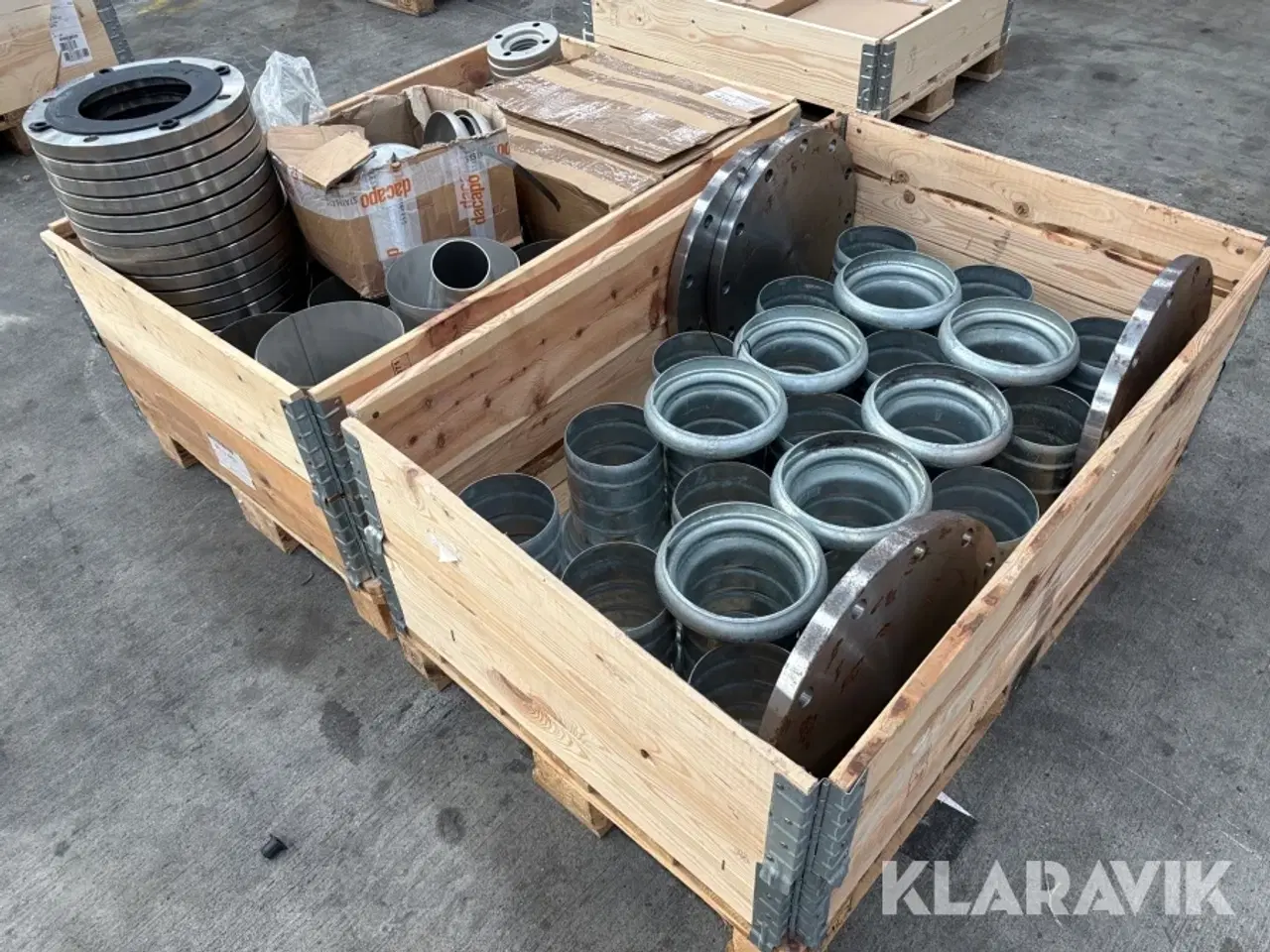 Billede 3 - Blandet lot flanger, rørbøjninger og ender