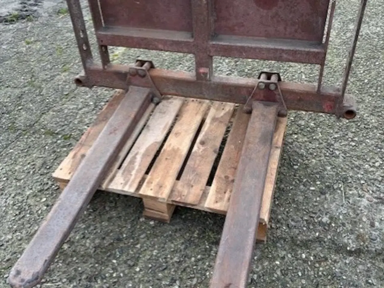 Billede 7 - Fleksibel pallegaffel / ballespyd