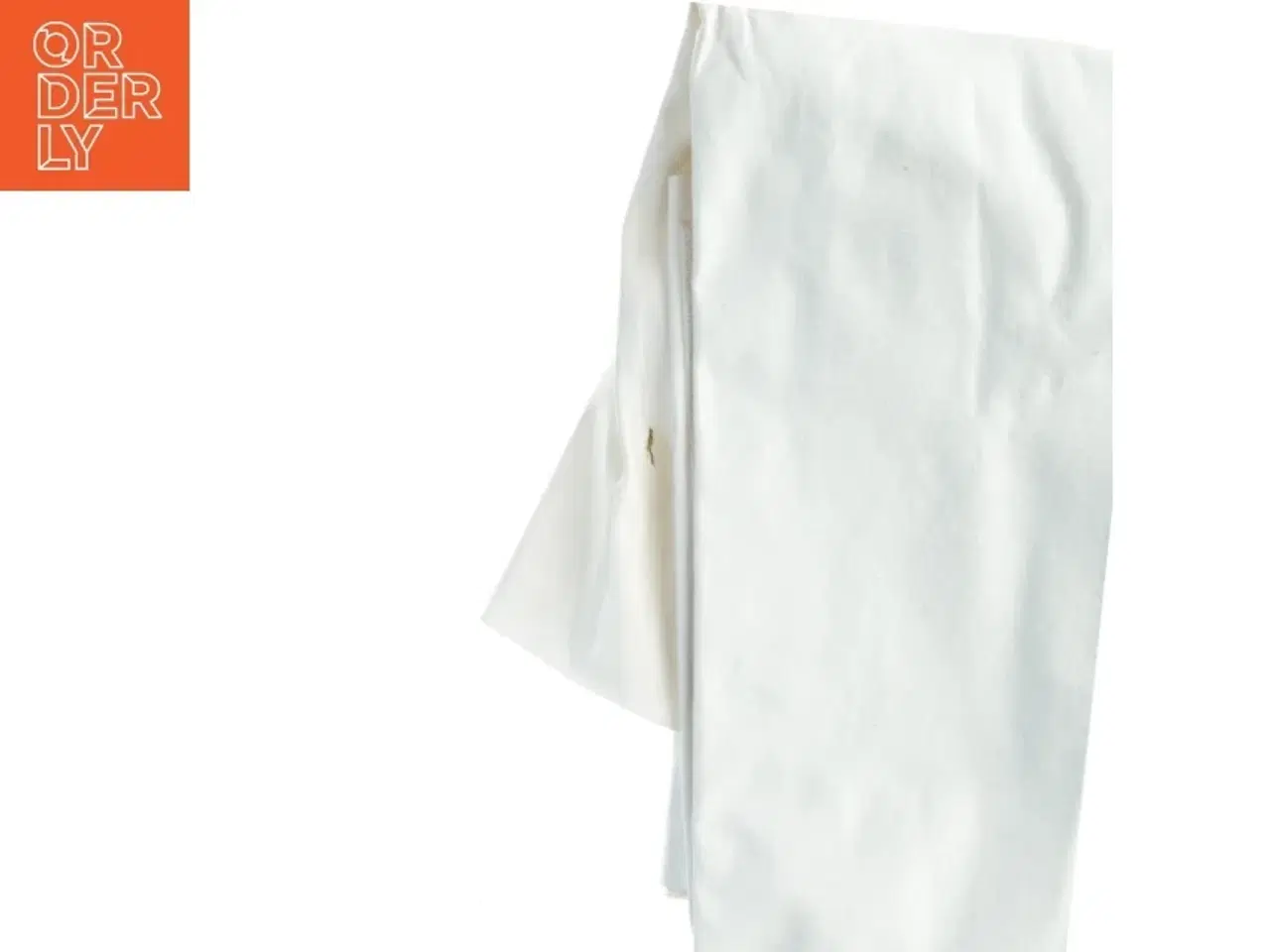 Billede 3 - Hvidt lagen (str. 85x190 cm)