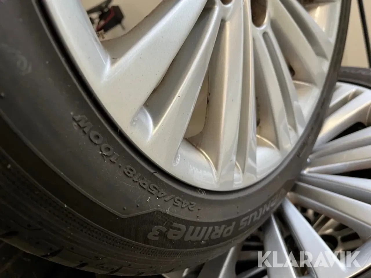 Billede 7 - Dæk med fælg 5x120 HANKOOK 245/45R18