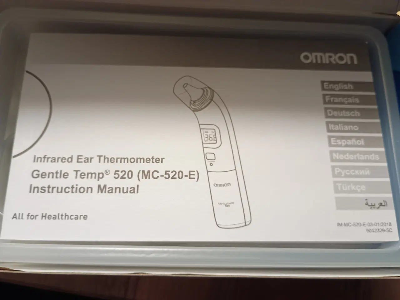 Billede 3 - Omron Gentle Temp 520 øretermometer.