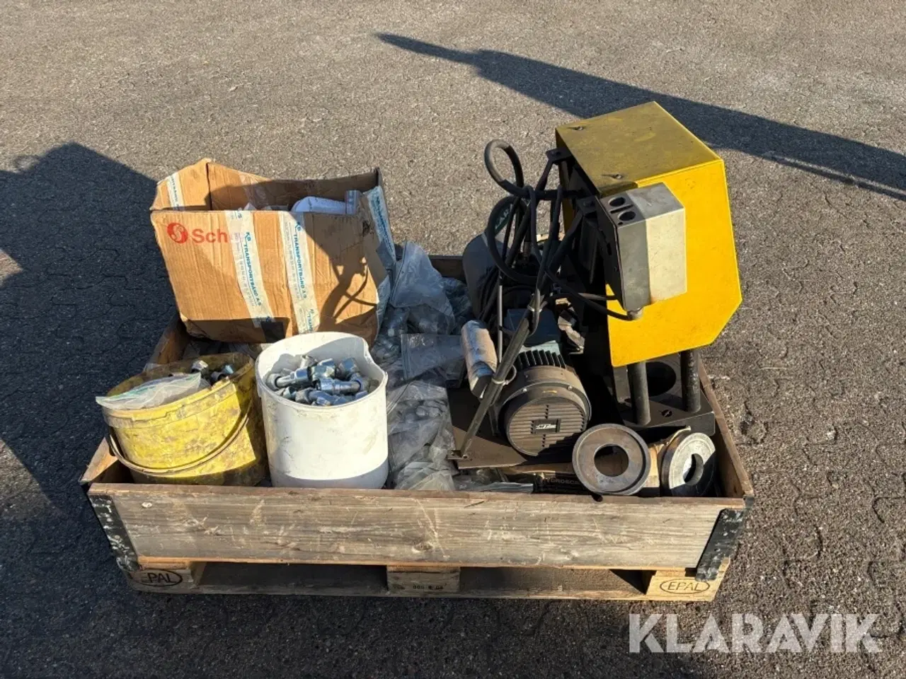 Billede 6 - Hydraulikpresser Parker 82C 061 med fittings & matriser