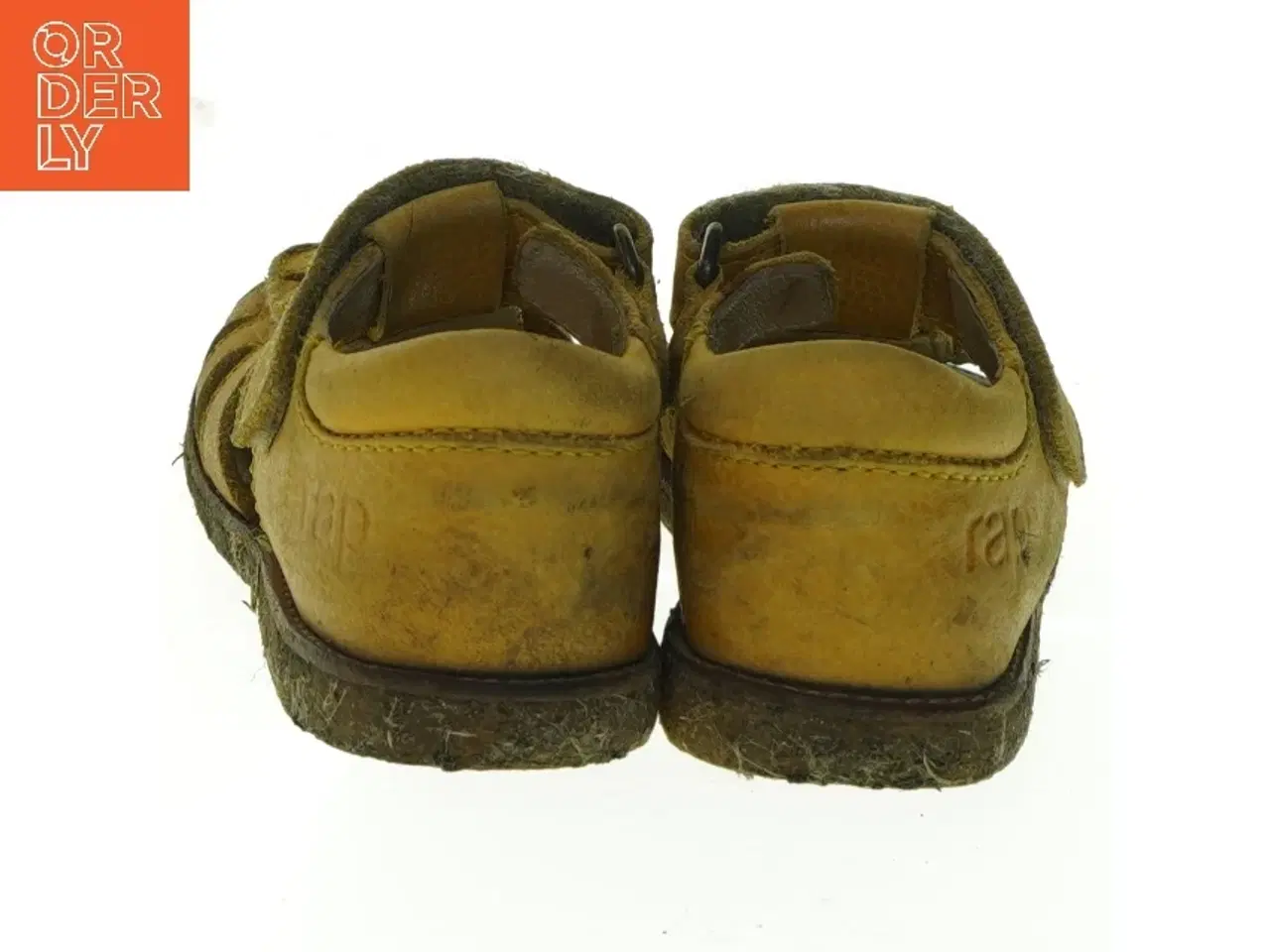 Billede 5 - Rap rap khaki gule børnesandaler (str. 26)