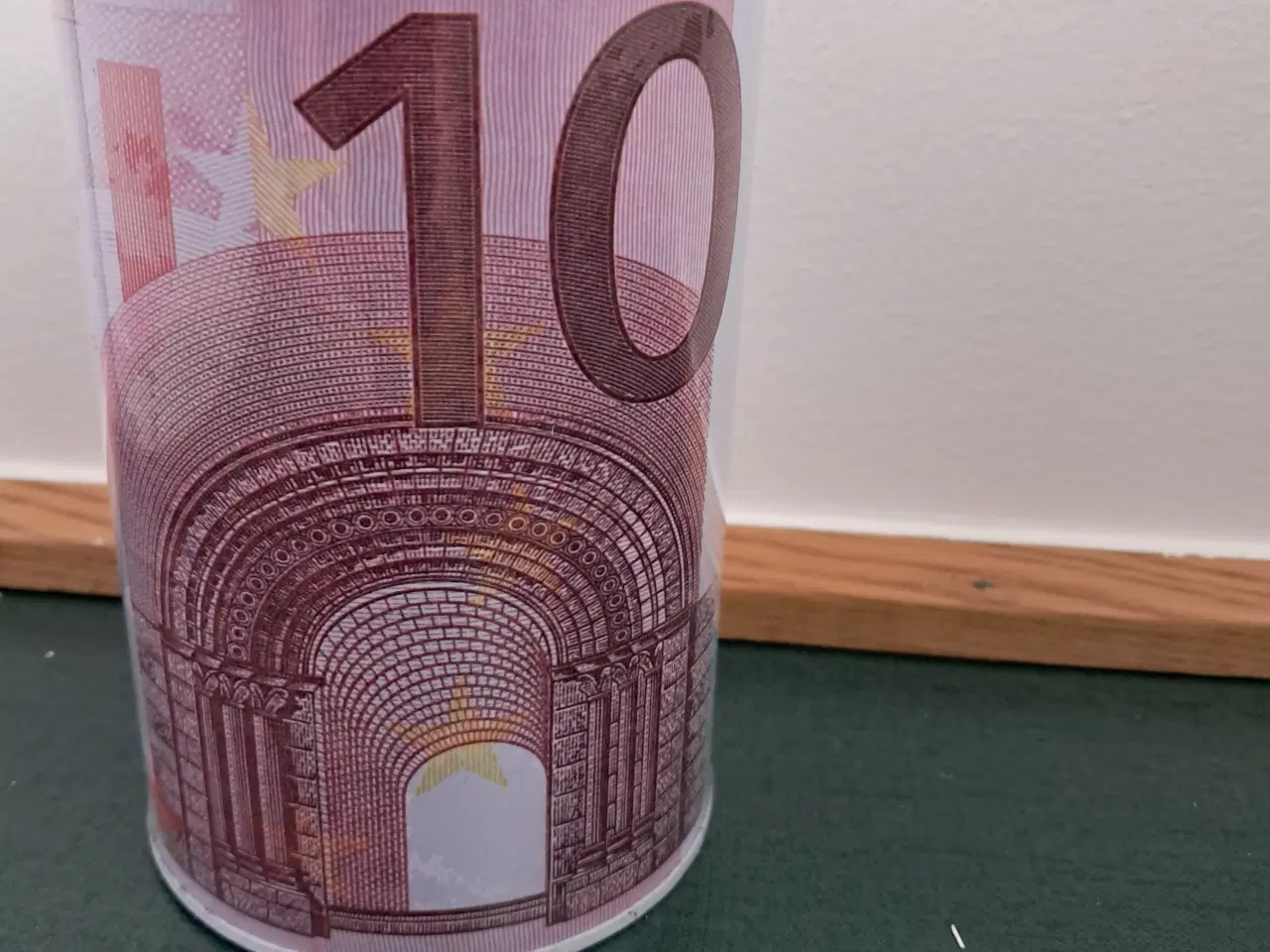 Billede 1 - Sparebøsse Euro sedler
