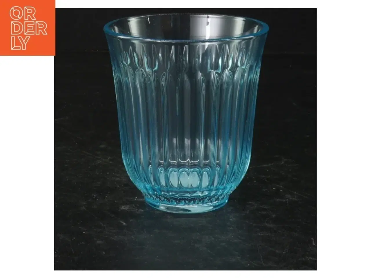 Billede 2 - Blå glas (str. 9,5 cm)