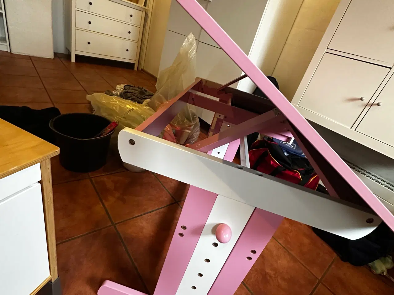 Billede 2 - Skrivebord i solid træ