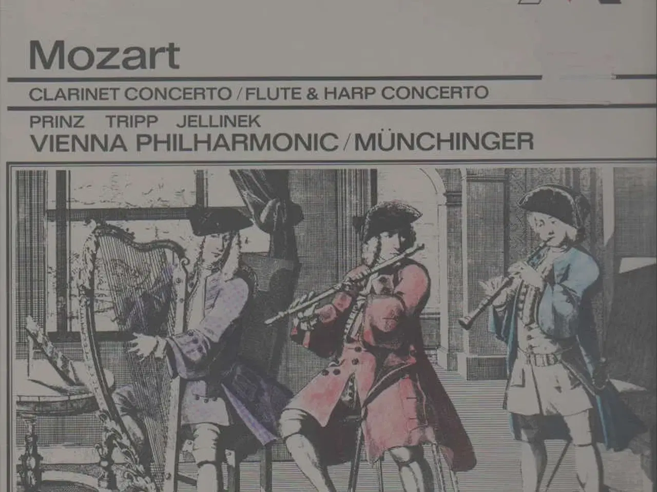 Billede 1 - Mozart: 2 concerts, Münchinger/Wiener Phil - LP