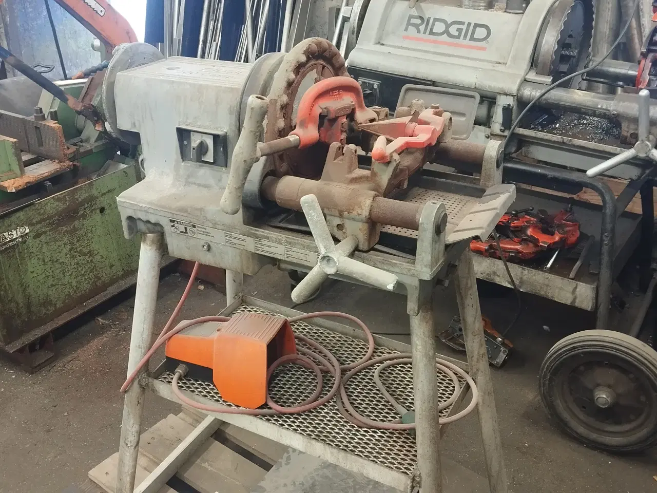 Billede 2 - Ridgid 1224 og 300 compact gevindskærer, rørbukker