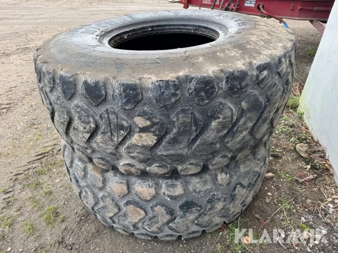 Billede 4 - Dæk Michelin XHA til Gummiged