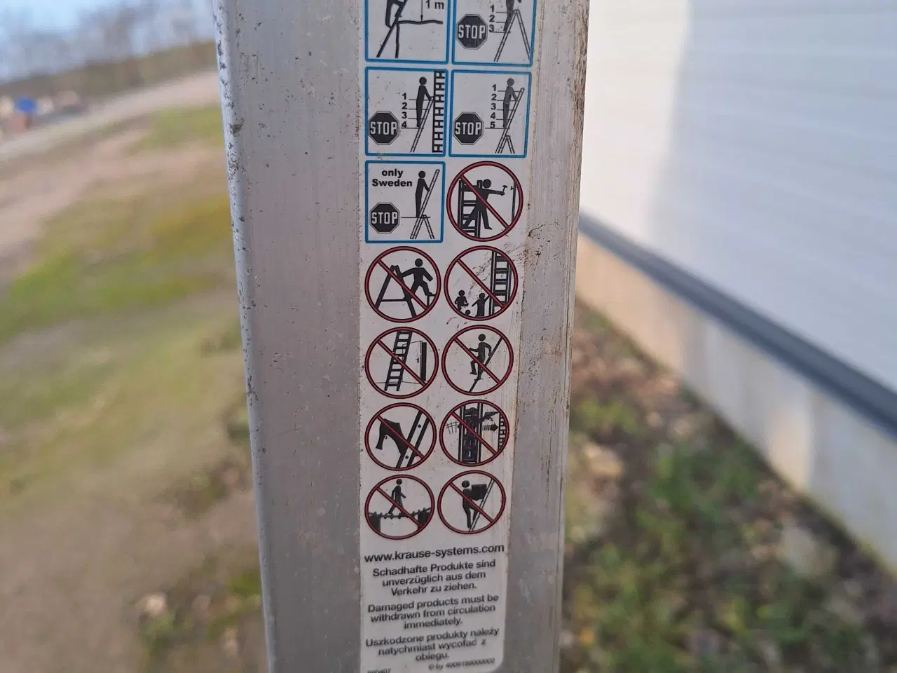 Billede 3 - Stige med platform