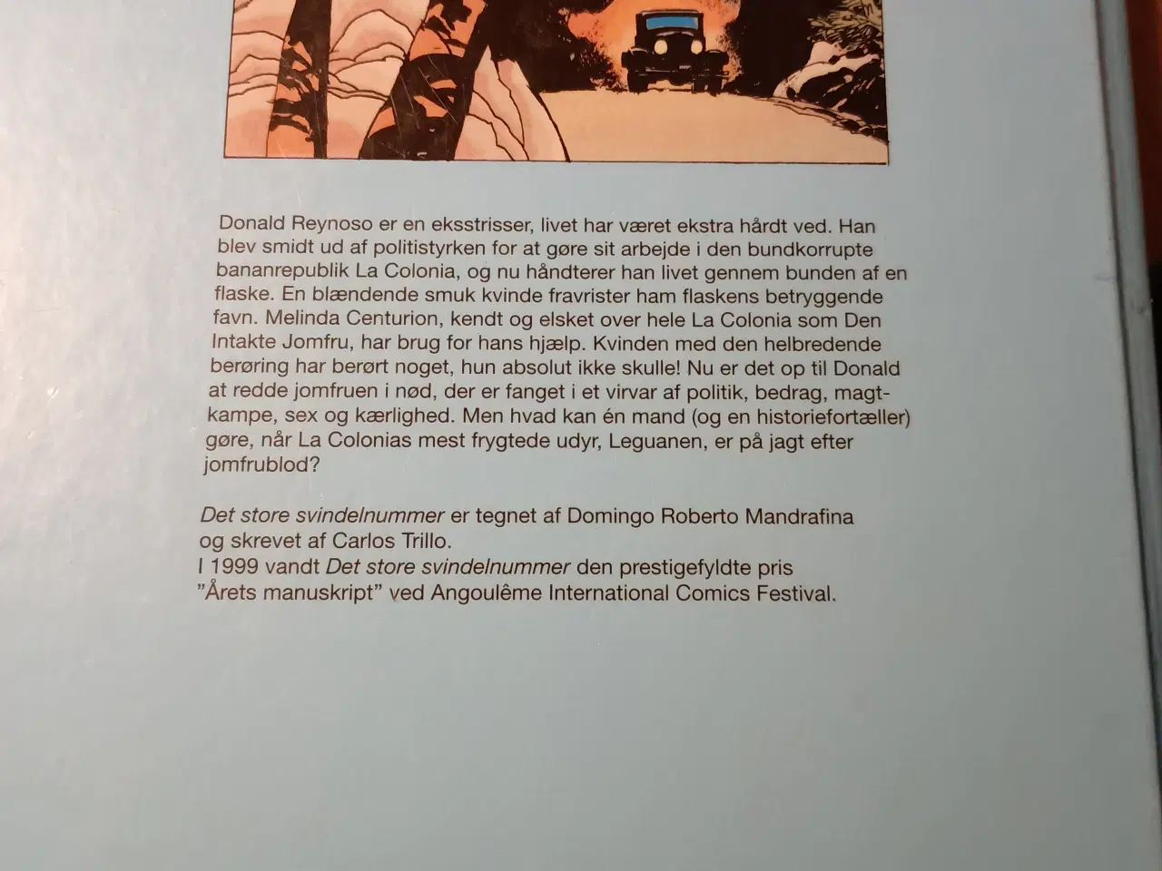 Billede 2 - Det Store Svindelnummer, tegneserie.