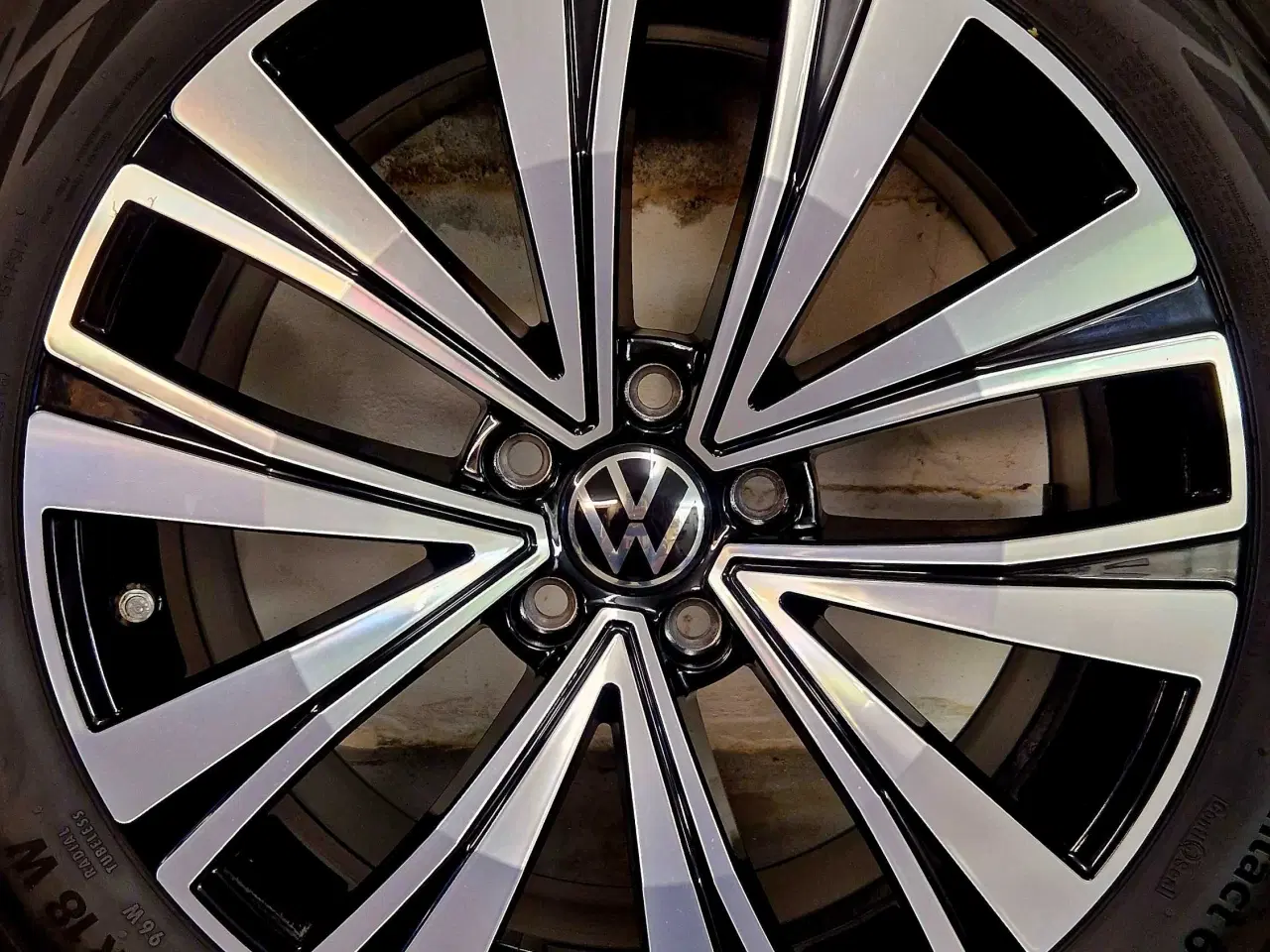 Billede 1 - 5x122 VW ORIGINAL ALUFÆLGE NYE SÆT 