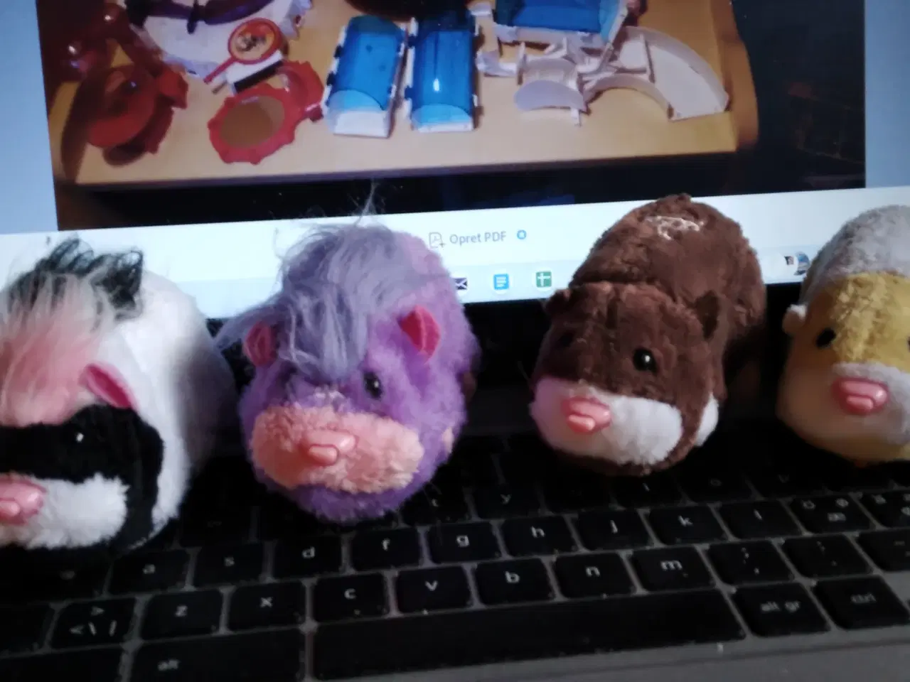 Billede 2 - Zhu ZHU Pets - 4 marsvin med stor bane