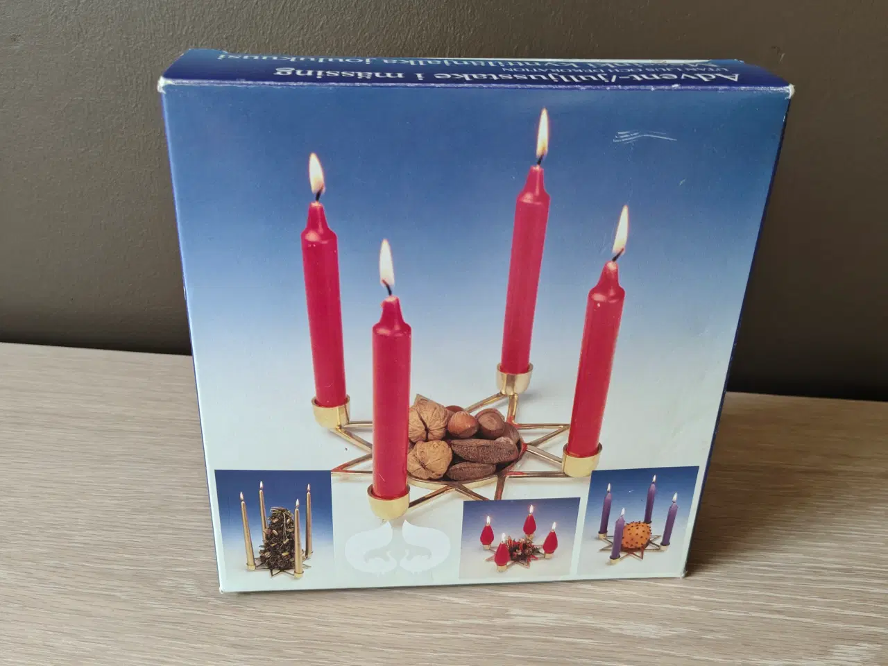 Billede 1 - Den populære messing adventsstage