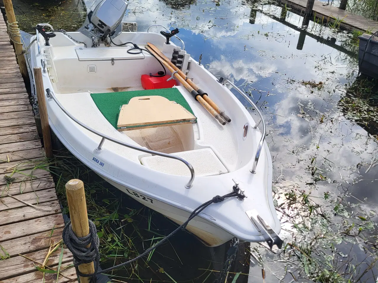 Billede 11 - Jolle Bora 385, 13 fod, med Honda 15 hk. 4 takt.