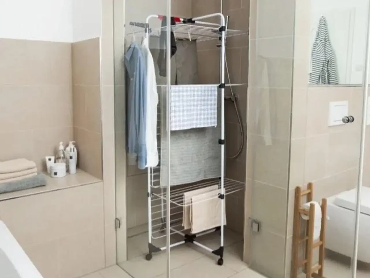 Billede 6 - Tørrestativ Vileda Mixer 4 – vertikalt, 40 m tørreplads