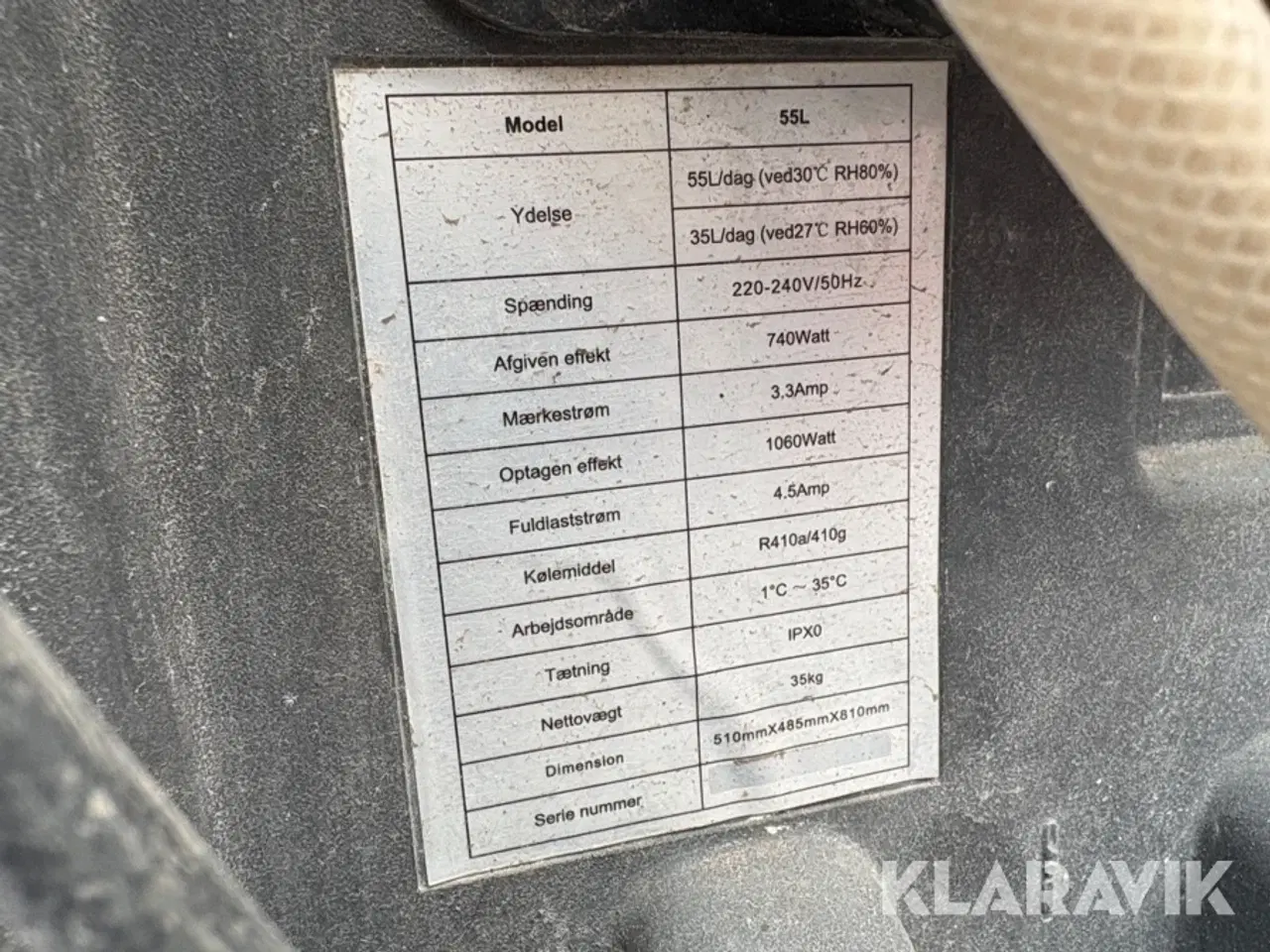 Billede 10 - Affugtere Staring / master / dantherm CDT 35 / DH44 / DY 65L