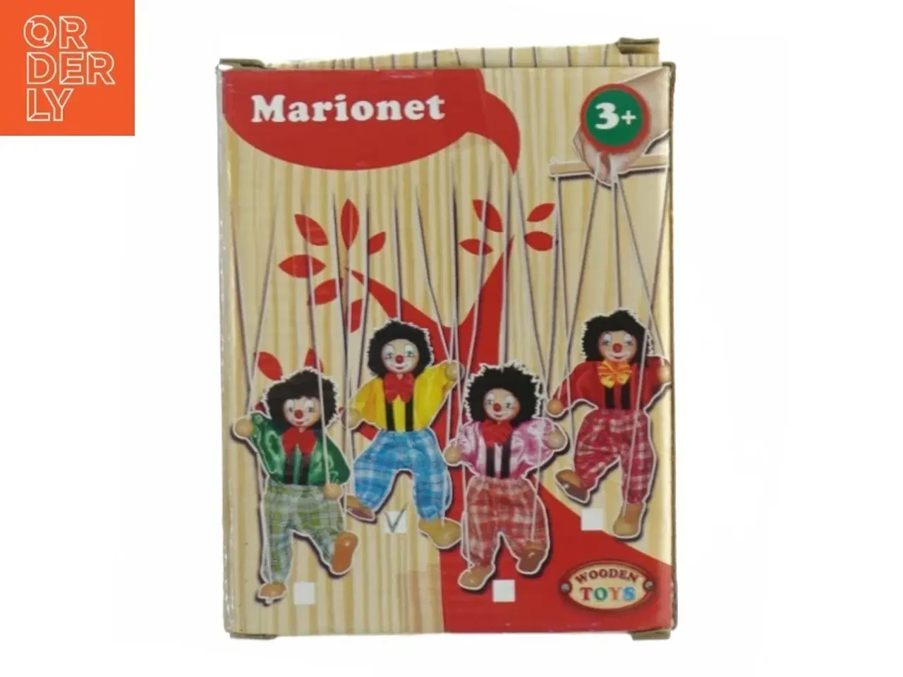 Billede 4 - Marionetdukke i træ (str. Længde af dukke. 20 cm)