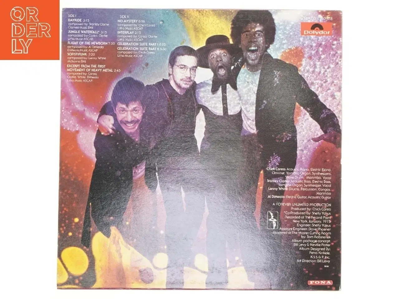 Billede 2 - Return to Forever featuring Chick Corea - No Mystery vinyl