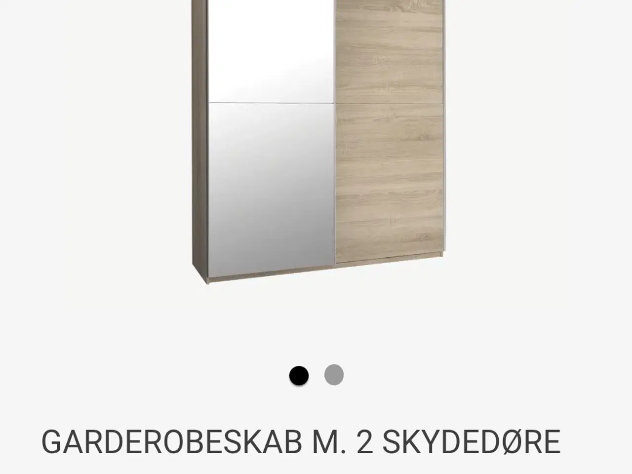 Billede 1 - Garderobeskab m. Skydelåger