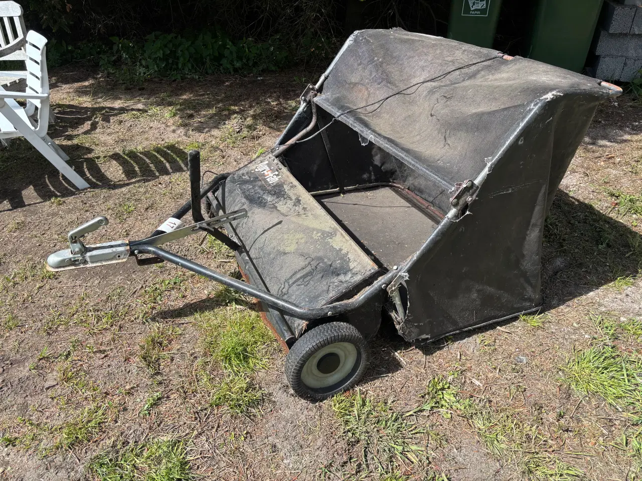 Billede 1 - Græsopsamler til havetraktor 