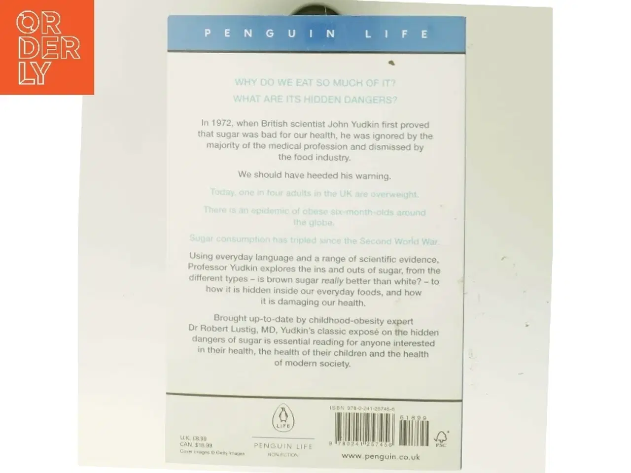 Billede 3 - Pure, White and Deadly af John Yudkin (Bog)